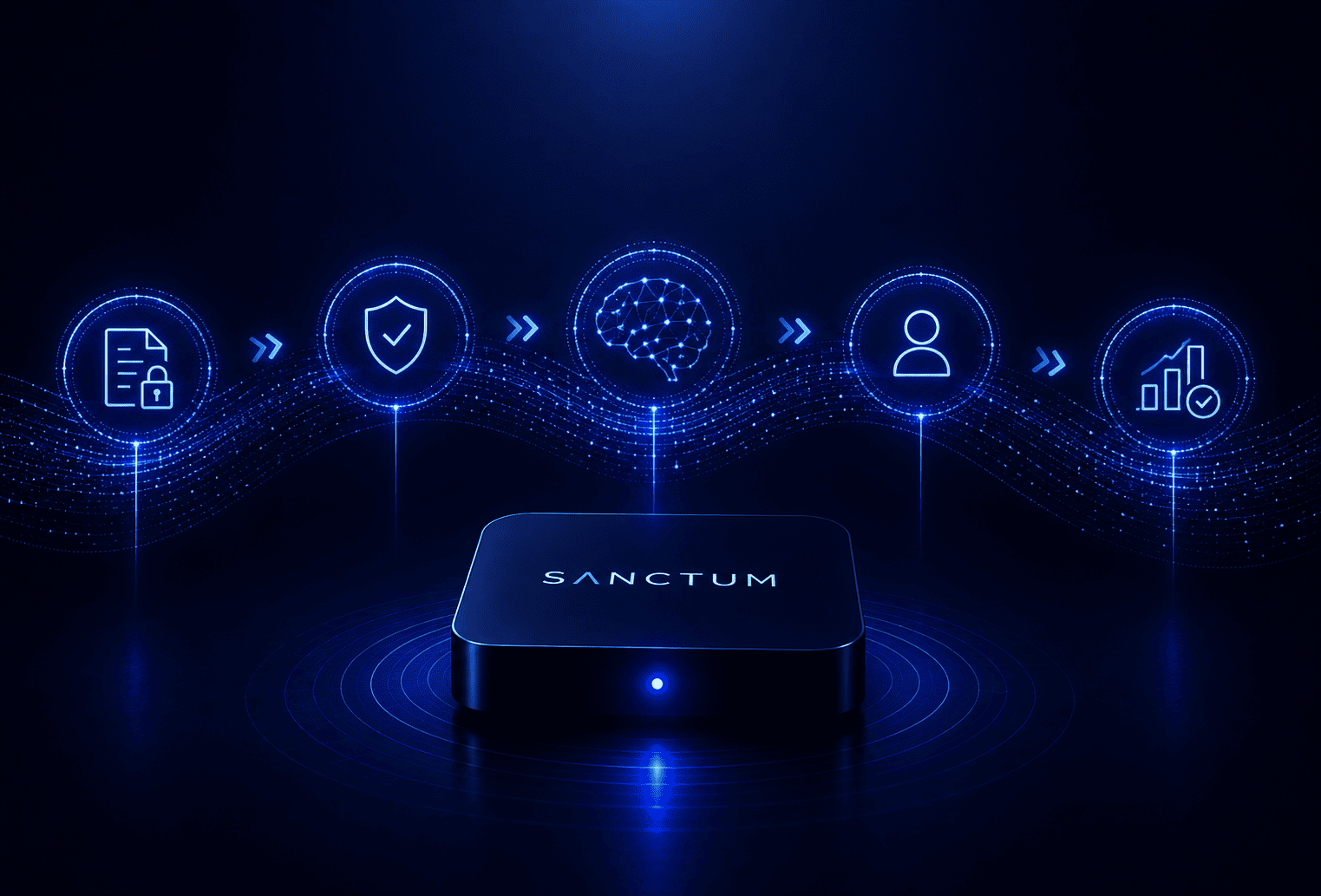 SANCTUM appliance supporting private AI security